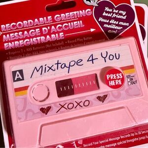 VIRAL Valentine Recordable Greeting Cassettes